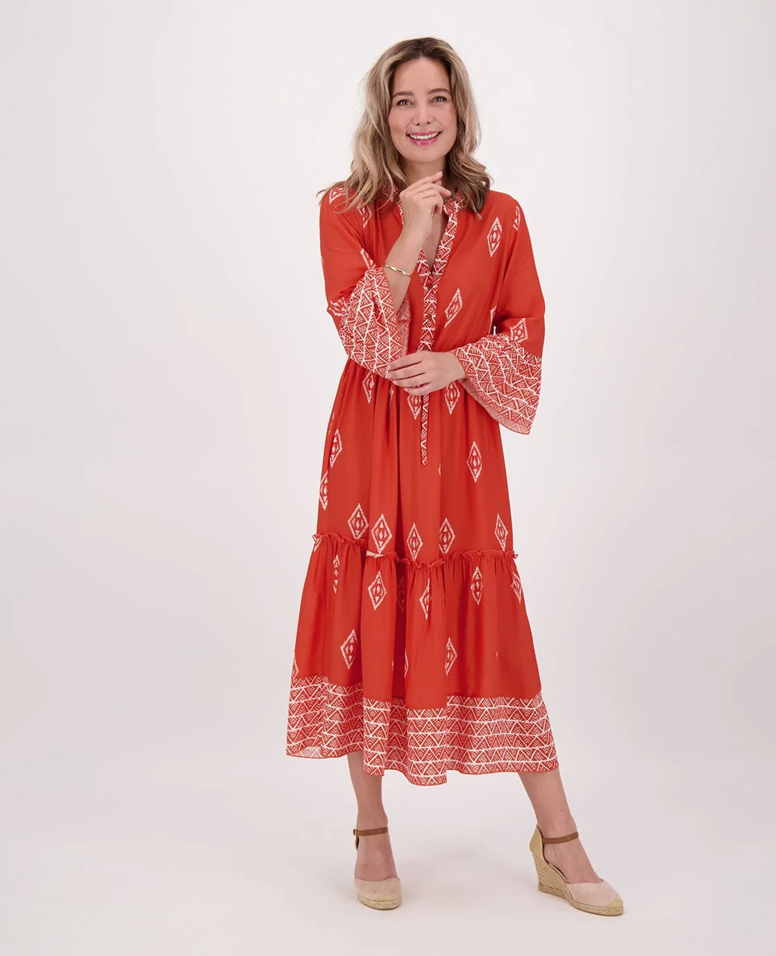 Robe Philou | Oranjerood - Image 6