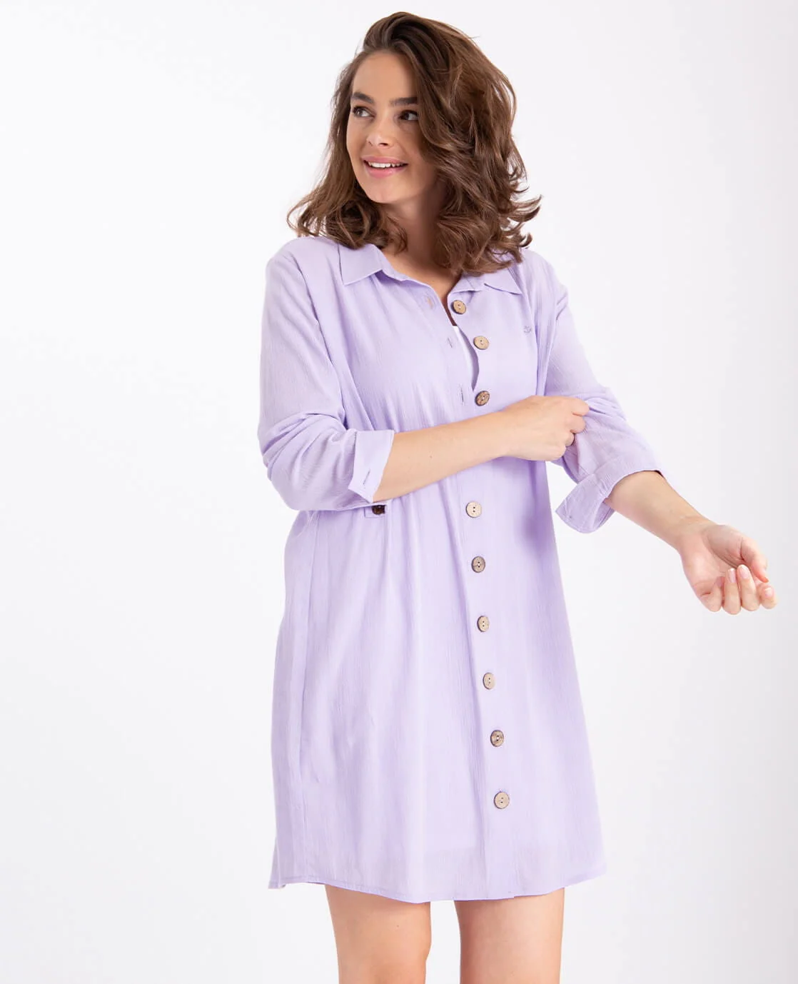 Shirt Dress | Lila - Image 5