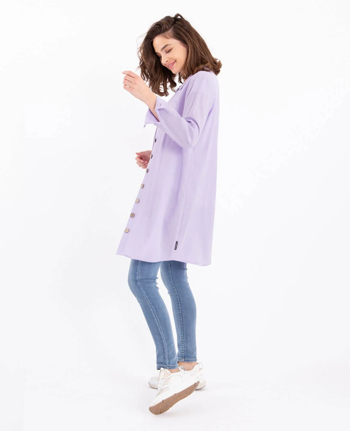 Shirt Dress | Lila - Image 8