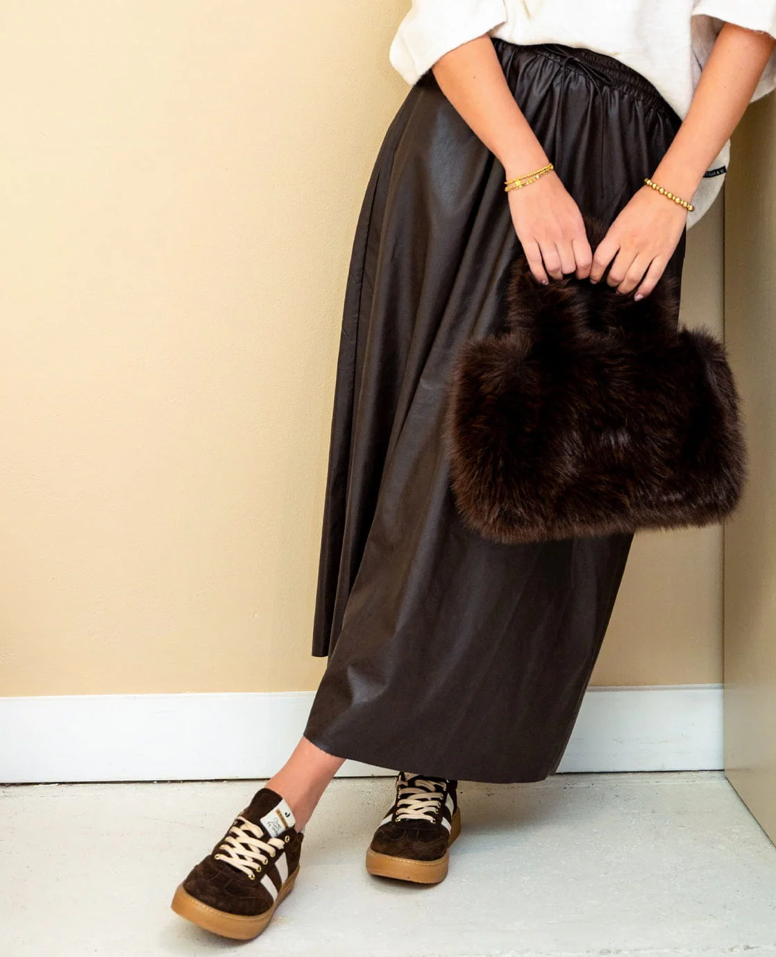 Skirt | Coffee - Image 4