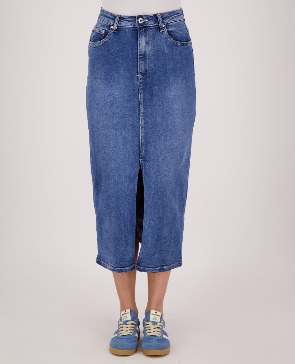 Skirt Denim Superstretch | Dark Denim - Image 3