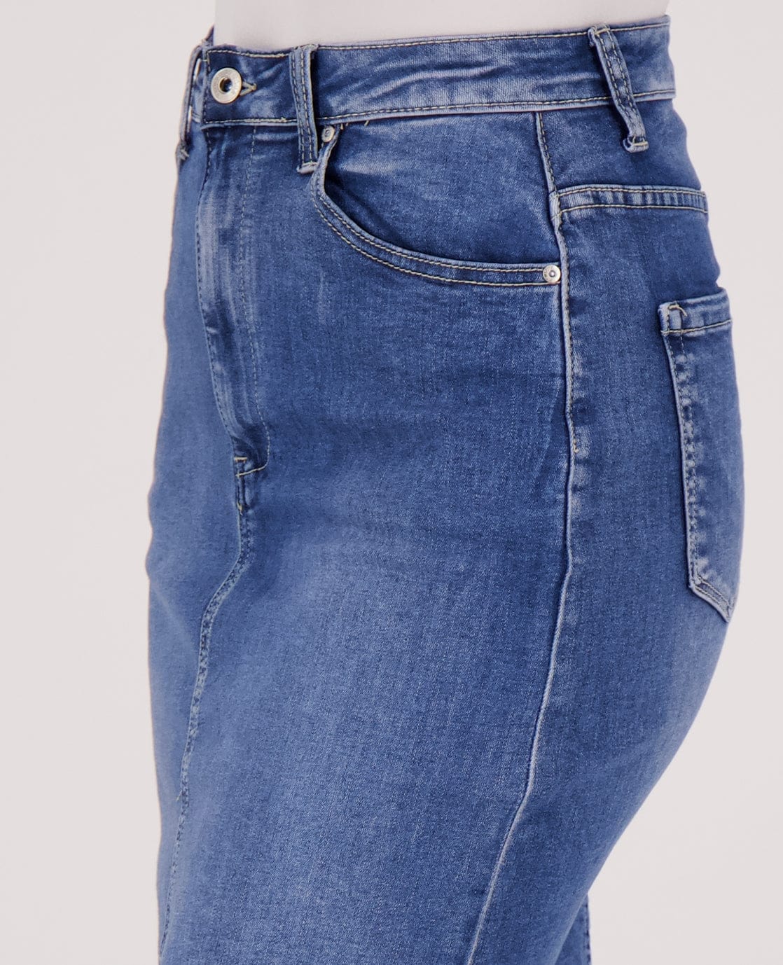 Skirt Denim Superstretch | Dark Denim - Image 4