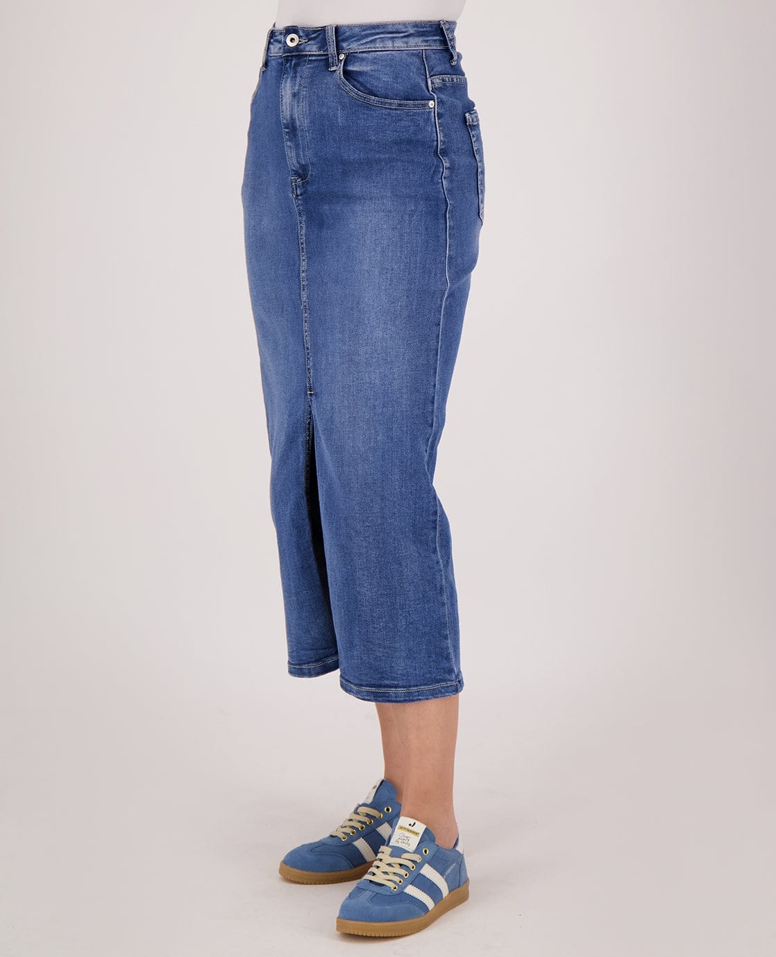 Skirt Denim Superstretch | Dark Denim - Image 5