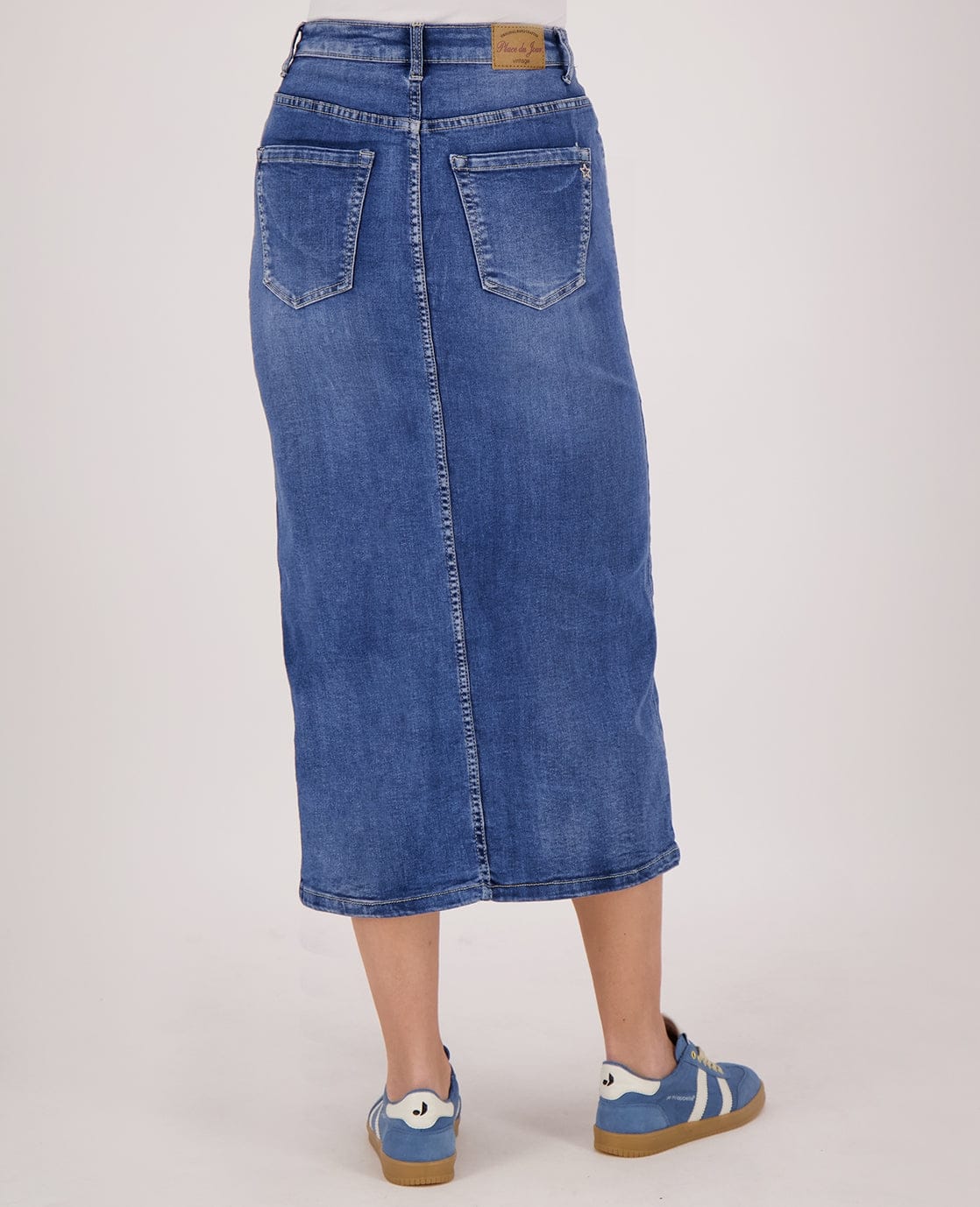 Skirt Denim Superstretch | Dark Denim - Image 6