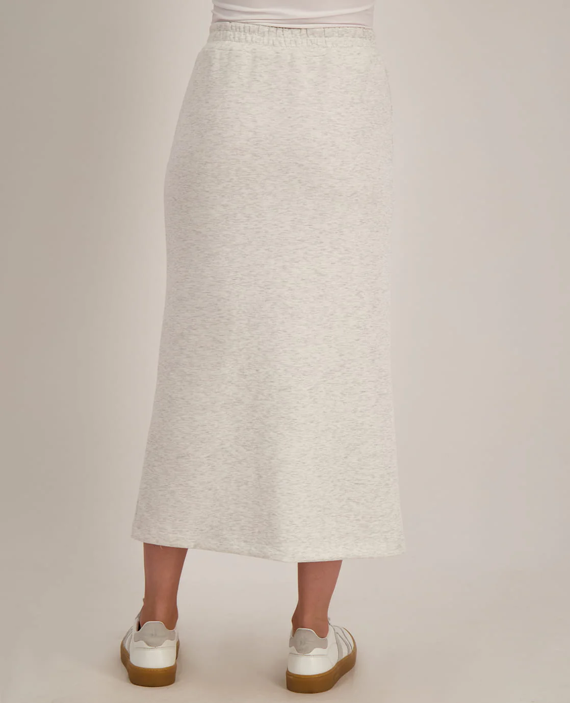 Skirt Emy | Light Grey Melange - Image 6