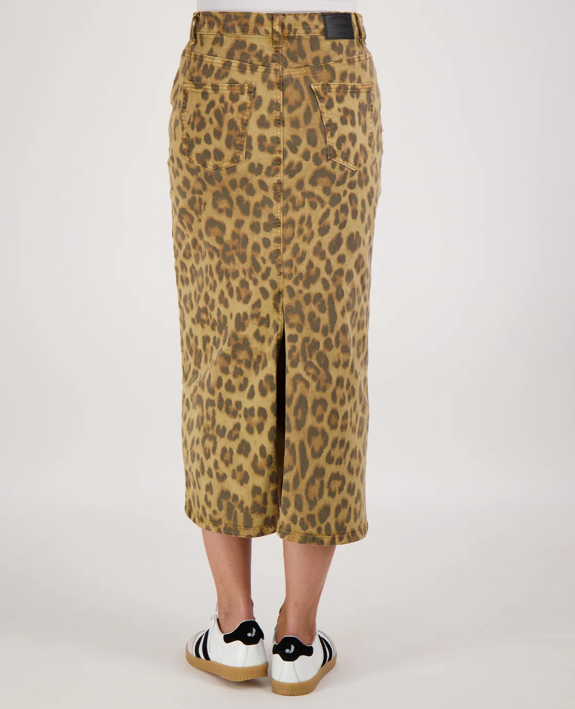 Skirt Panthère Stretch Denim | Multicolor - Image 5