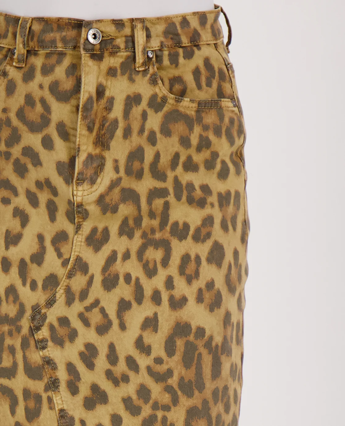 Skirt Panthère Stretch Denim | Multicolor - Image 6
