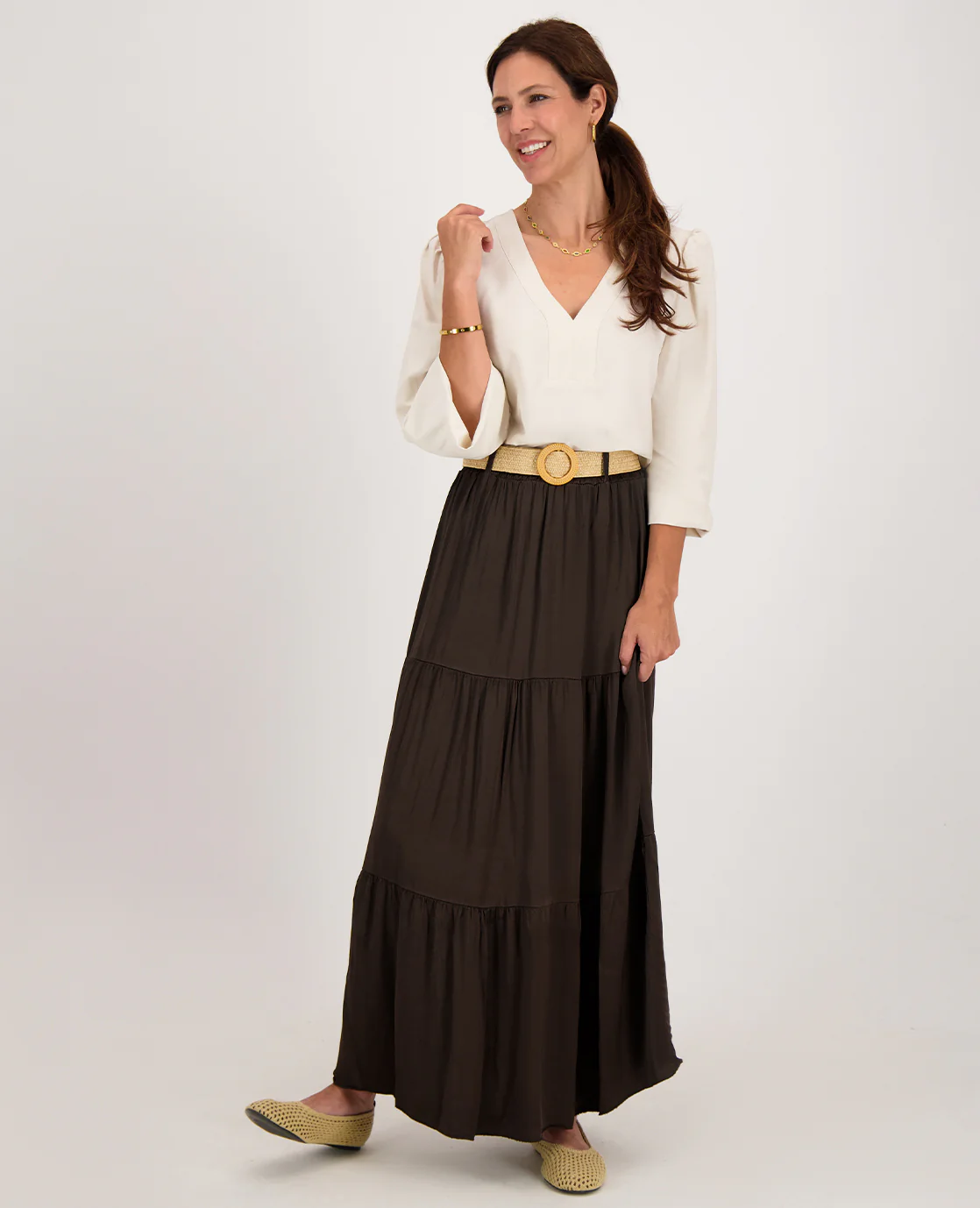 Skirt Scarlet | Coffee - Image 8