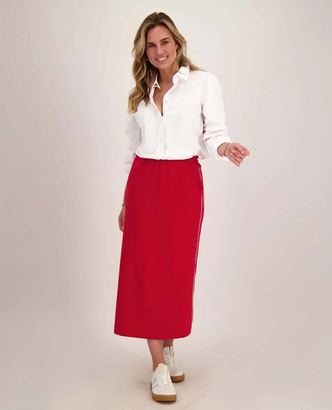 Skirt Stephie | Rood - Image 7