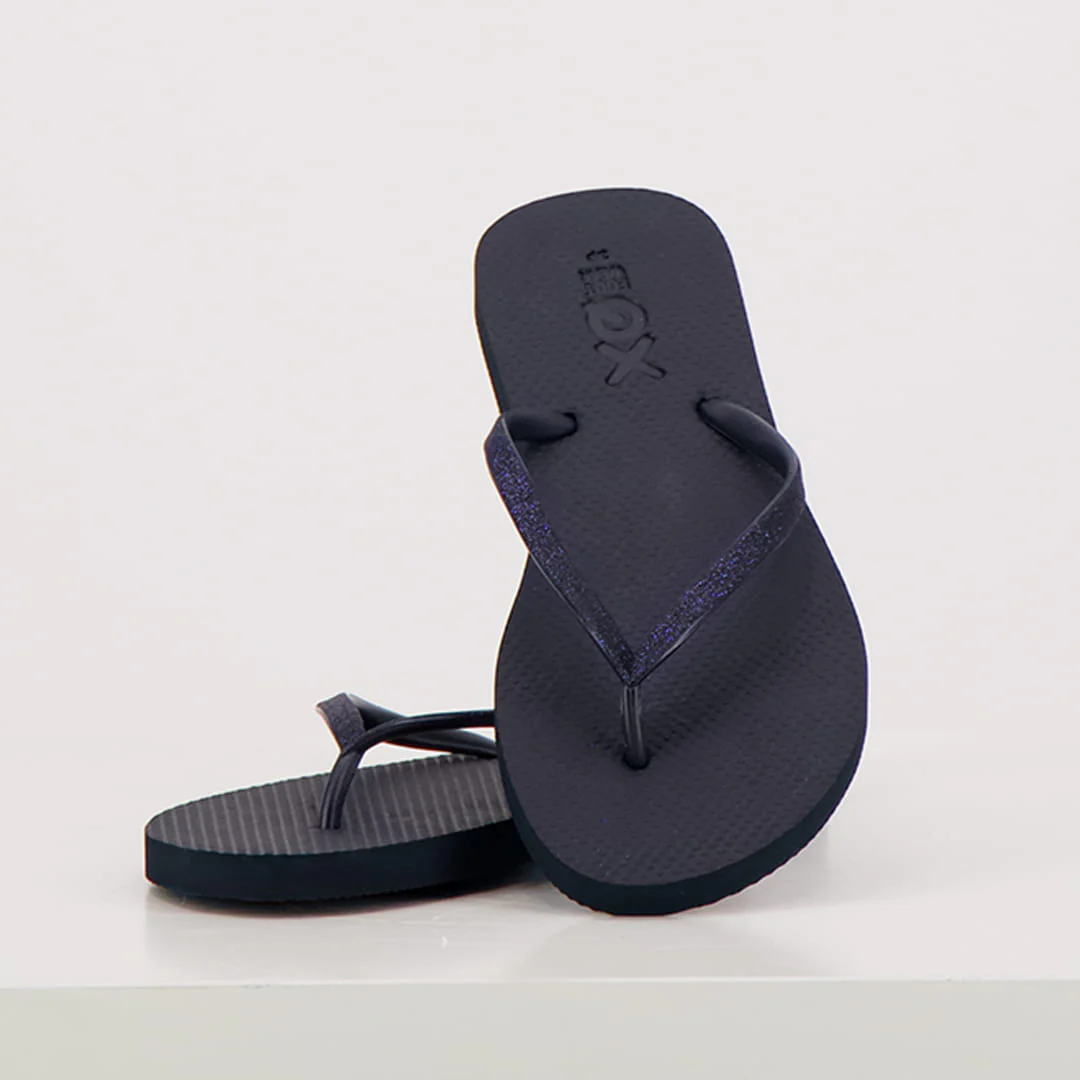 Slippers | Donkerblauw