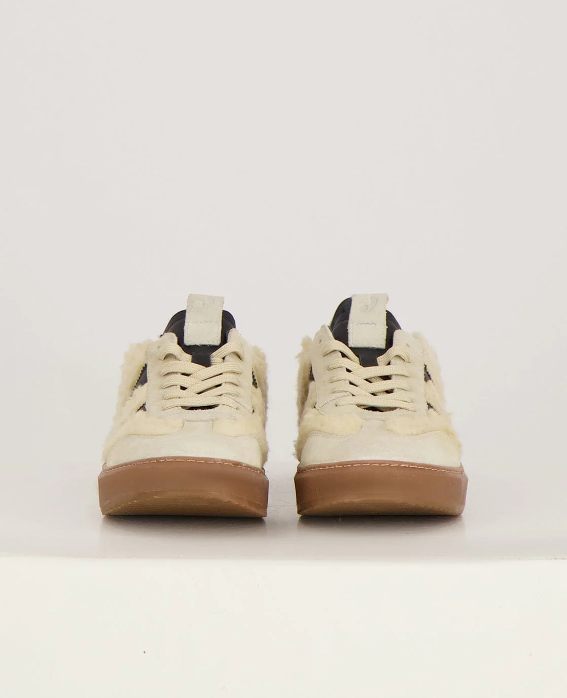 Sneakers Stripes | Greige/Zwart - Image 4