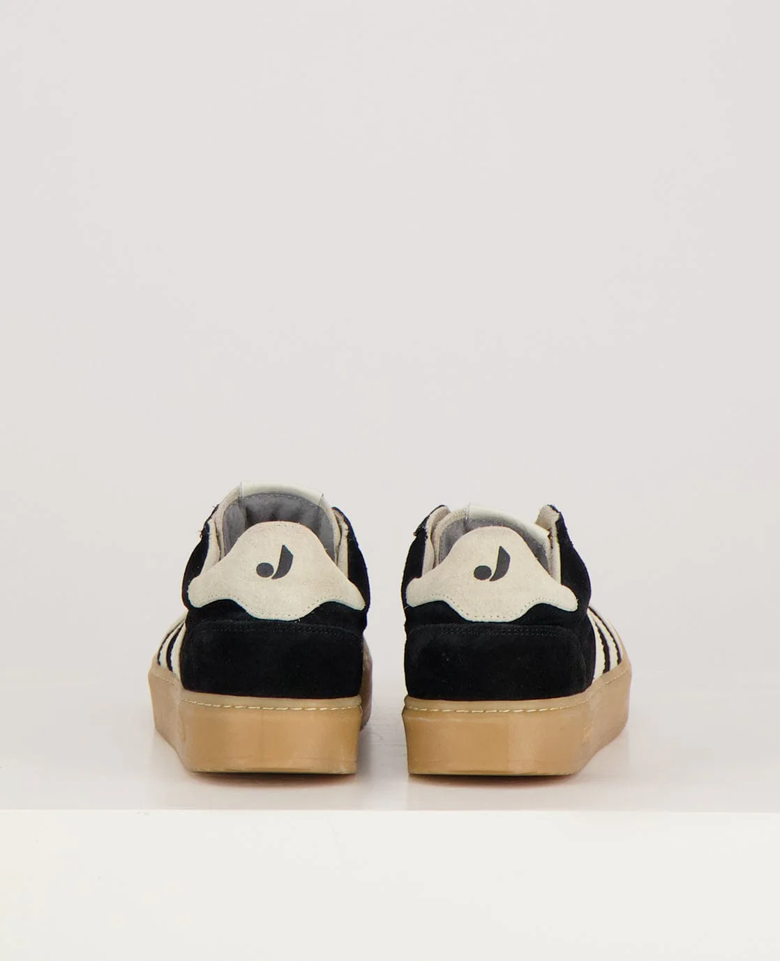 Sneakers Stripes | Zwart/Greige - Image 6