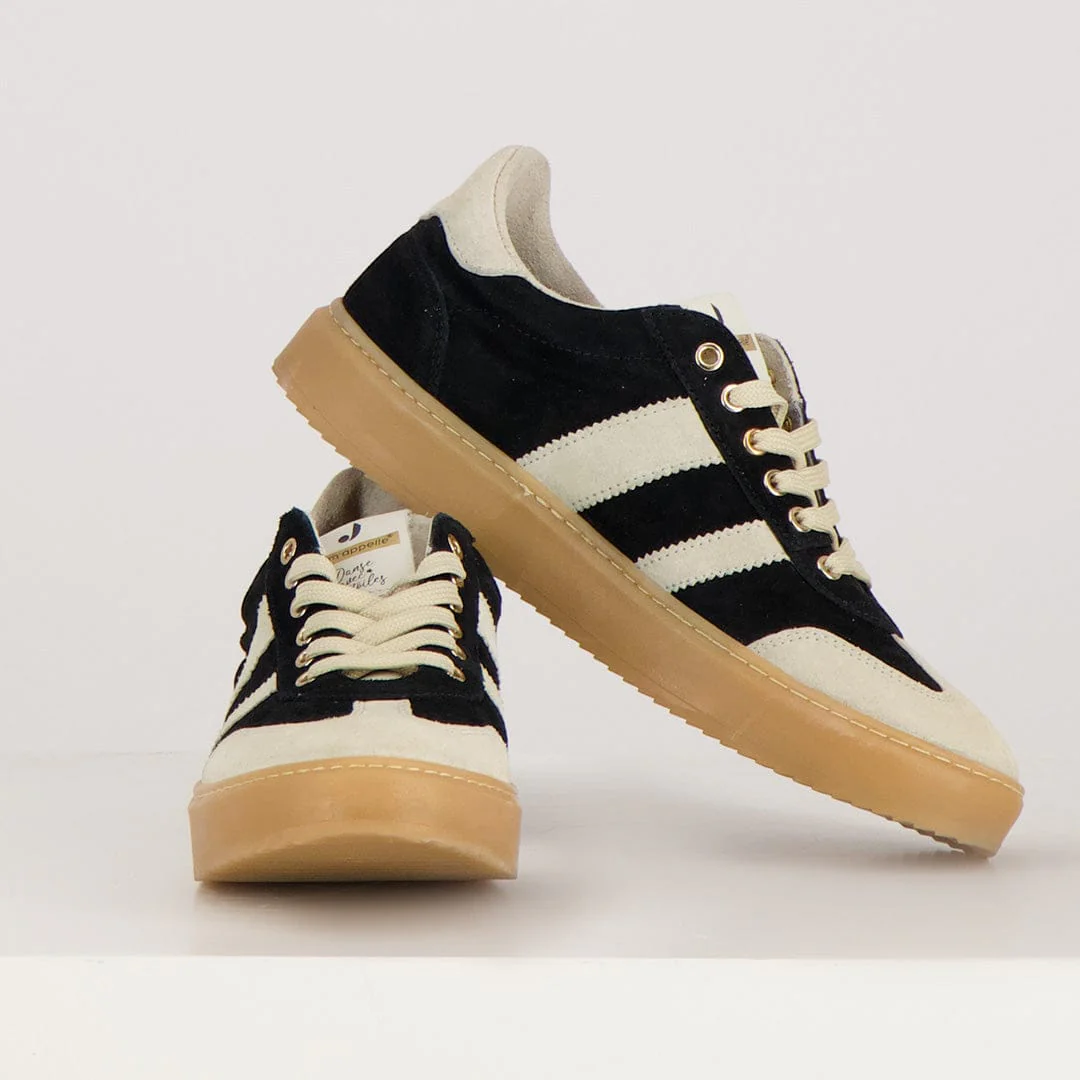 Sneakers Stripes | Zwart/Greige - Image 8
