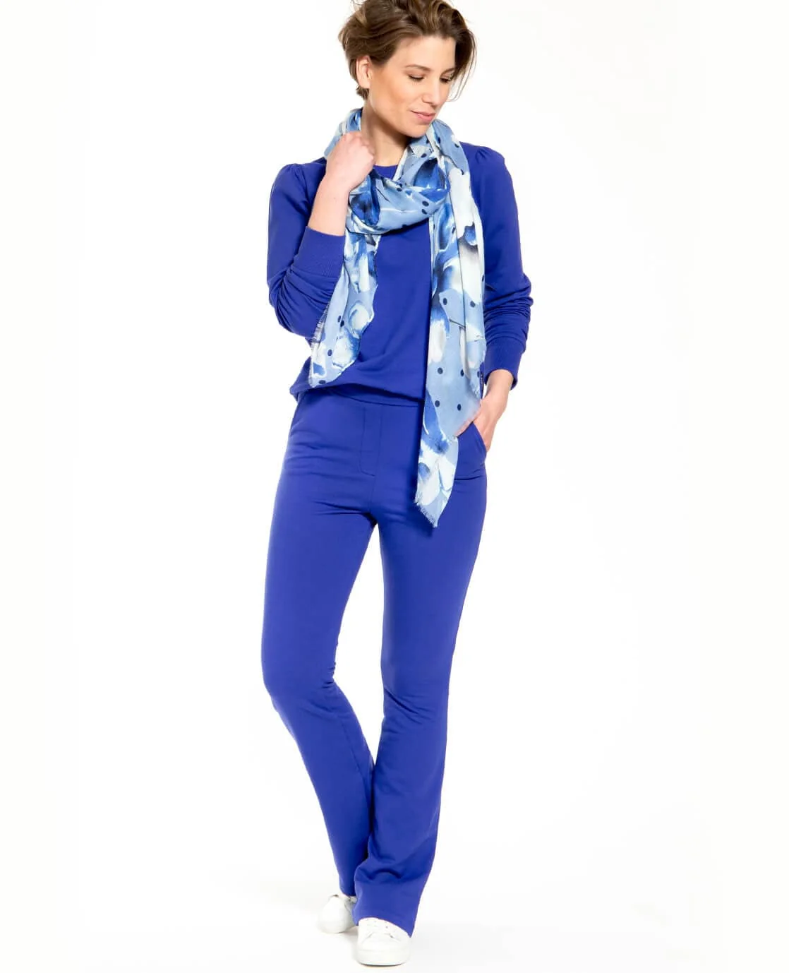 Sweat Pant Flare | Royal Blue - Image 10