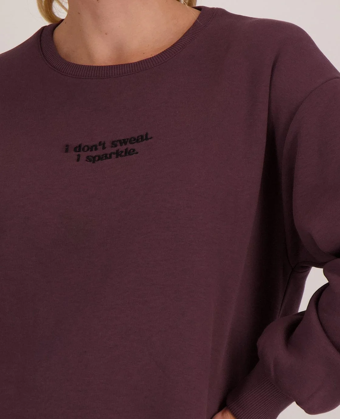 Sweater Celina | Plum - Image 2