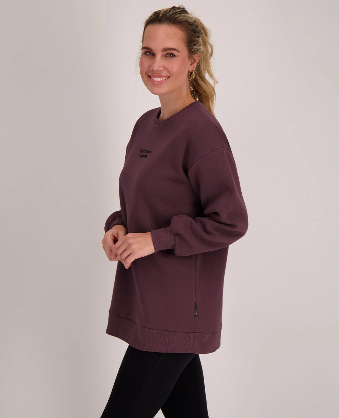 Sweater Celina | Plum - Image 3