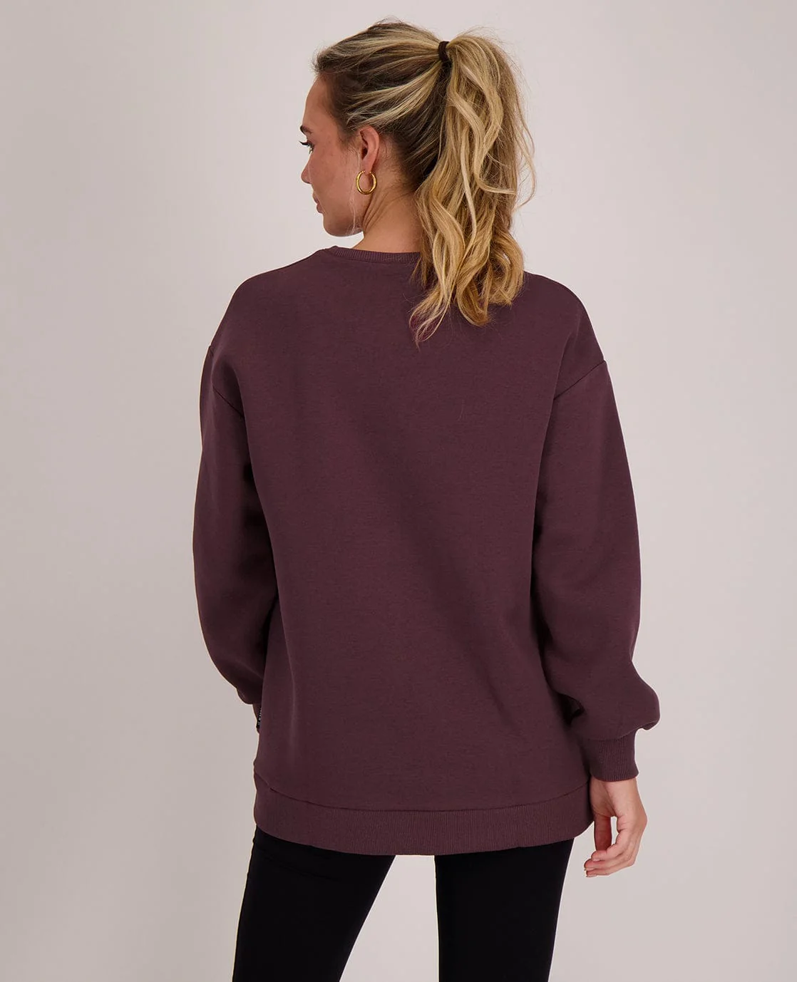 Sweater Celina | Plum - Image 4