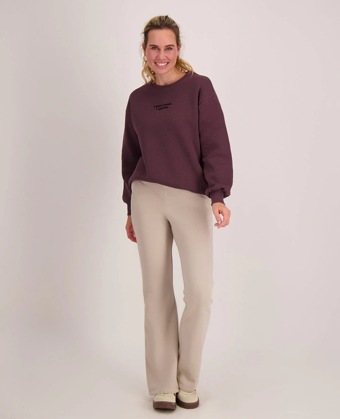 Sweater Celina | Plum - Image 6
