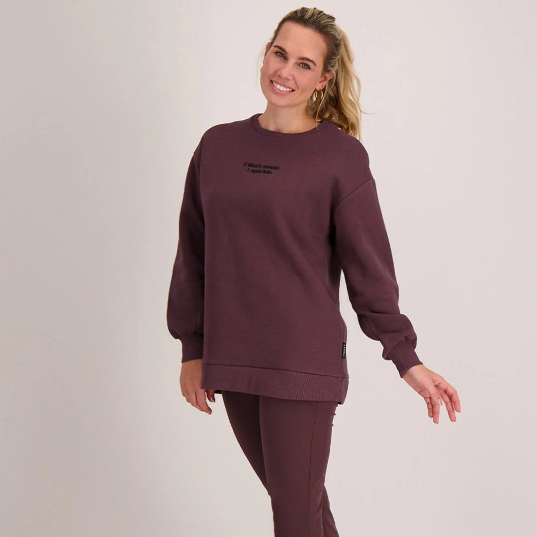 Sweater Celina | Plum - Image 9
