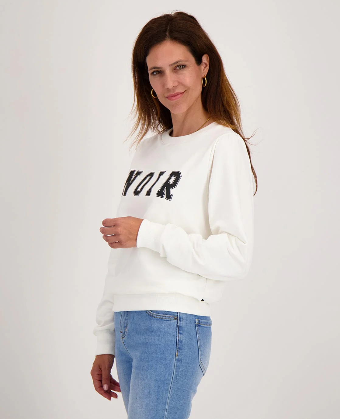 Sweater Livia | Porselein wit - Image 5
