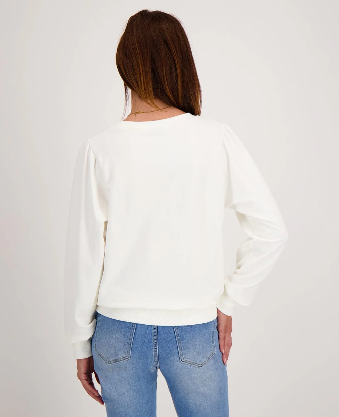 Sweater Livia | Porselein wit - Image 6