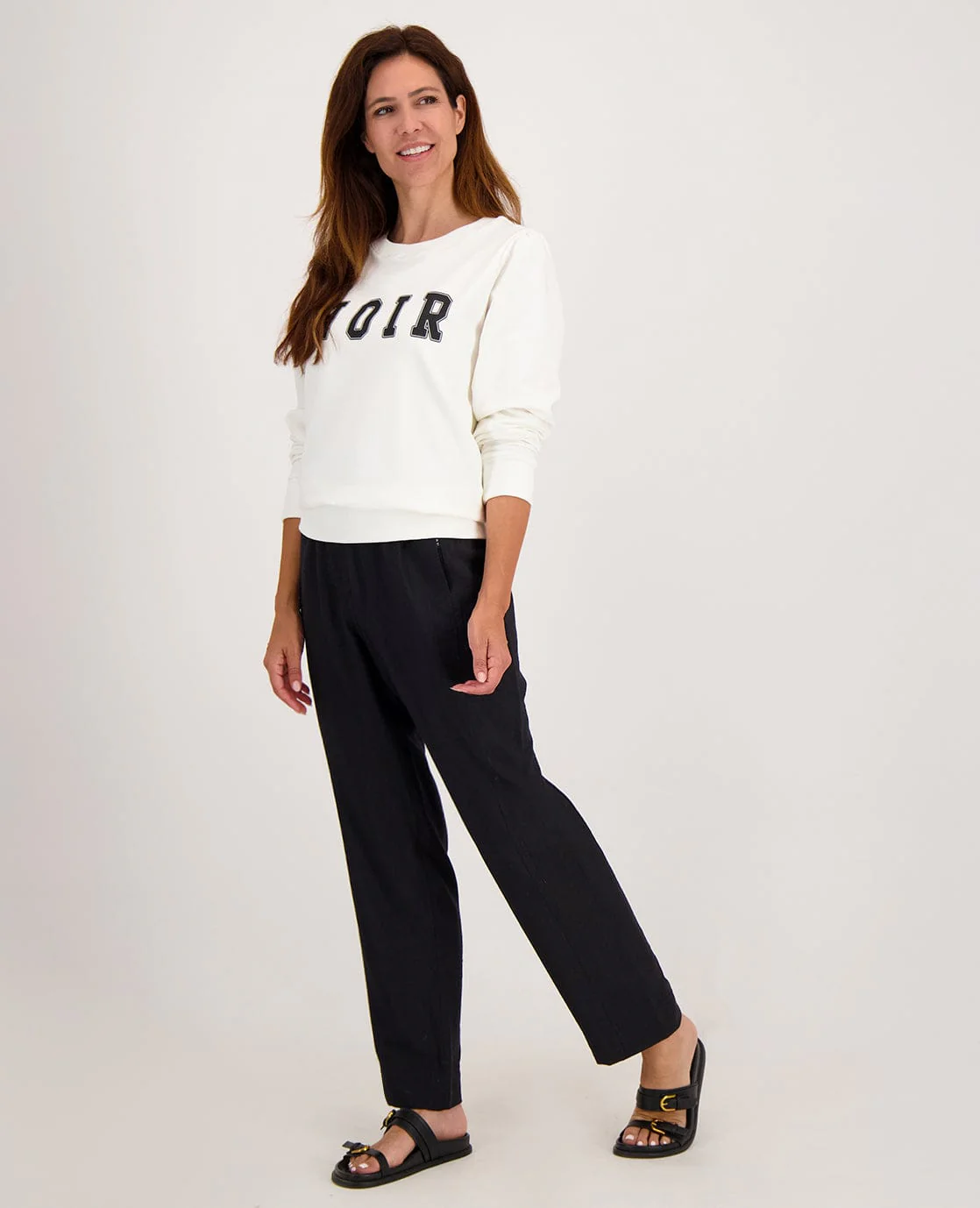 Sweater Livia | Porselein wit - Image 7