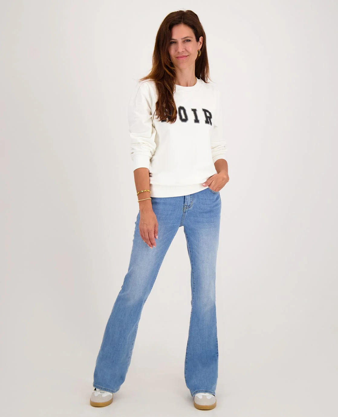 Sweater Livia | Porselein wit - Image 8