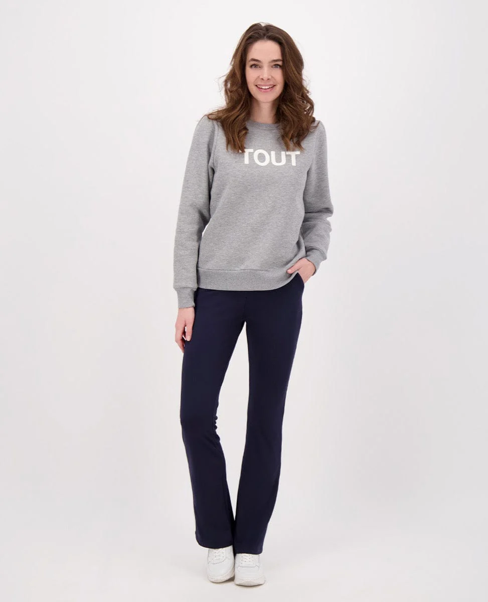Sweater Tout | Light Grey Melange - Image 12