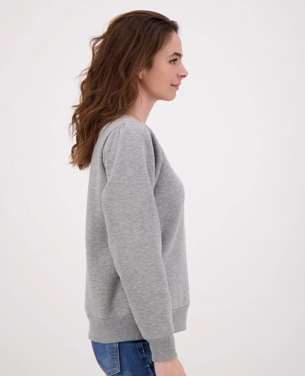 Sweater Tout | Light Grey Melange - Image 6