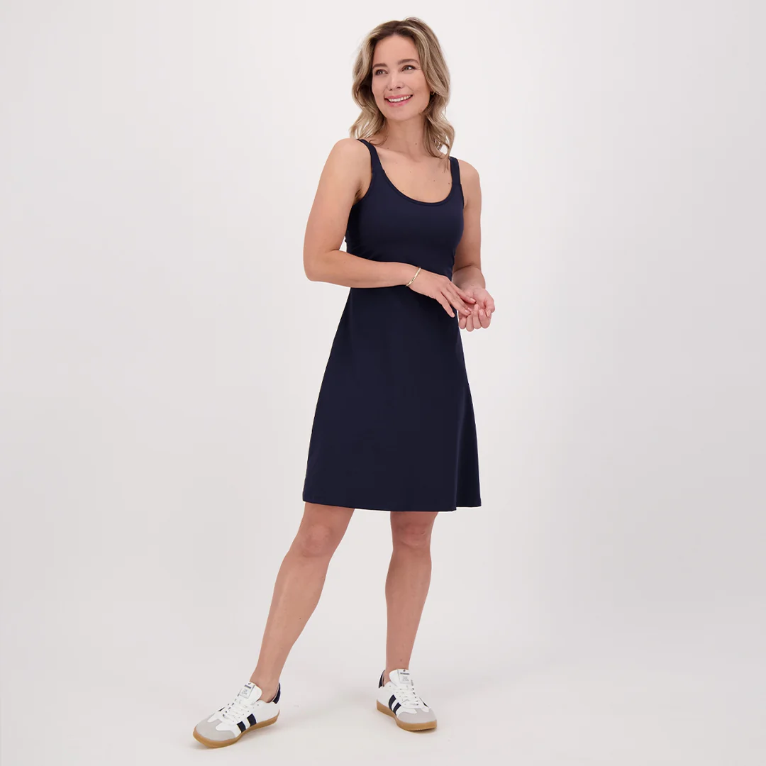 Tank Dress Travel | Donkerblauw
