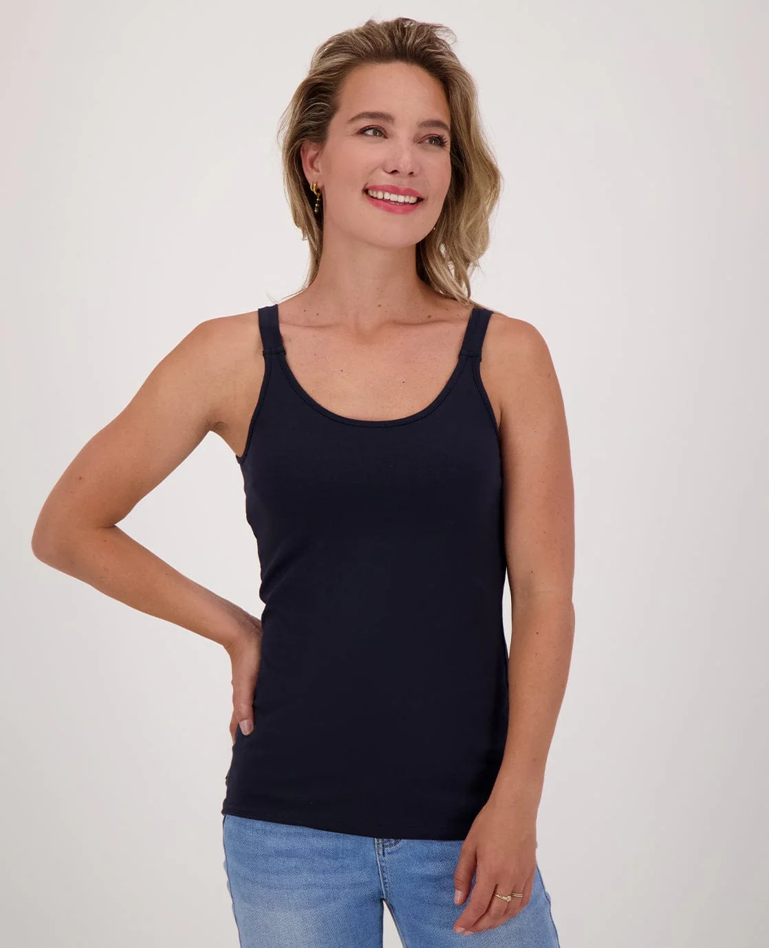 Tanktop | Donkerblauw - Image 3