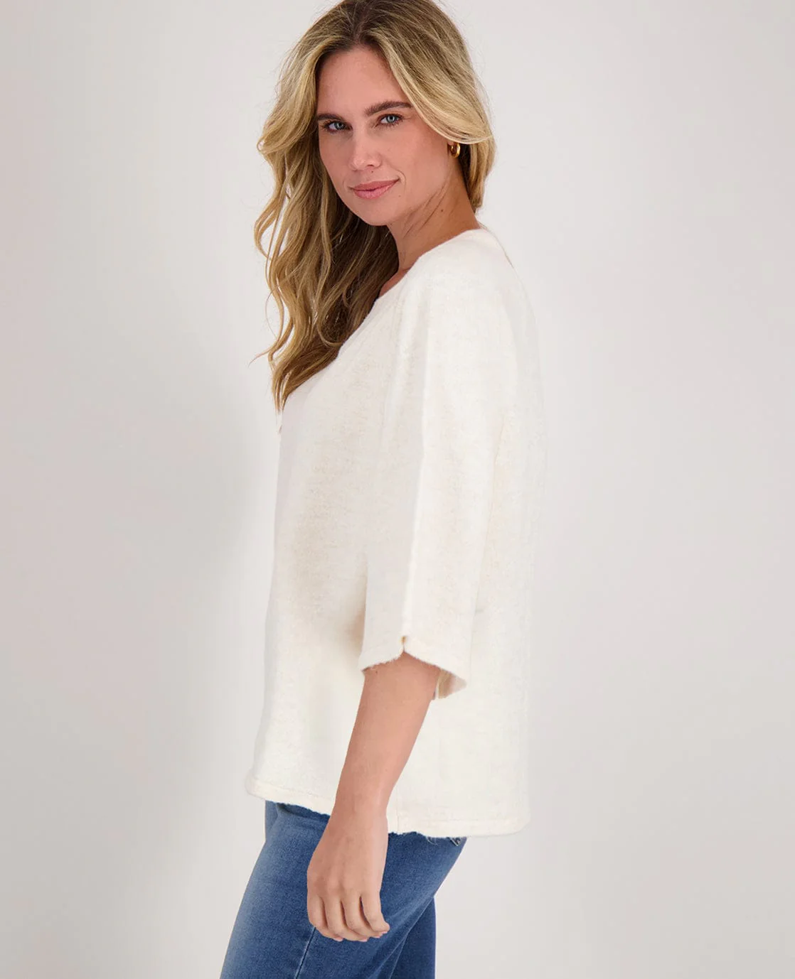 Pull Knitted | Ecru Melange - Image 4