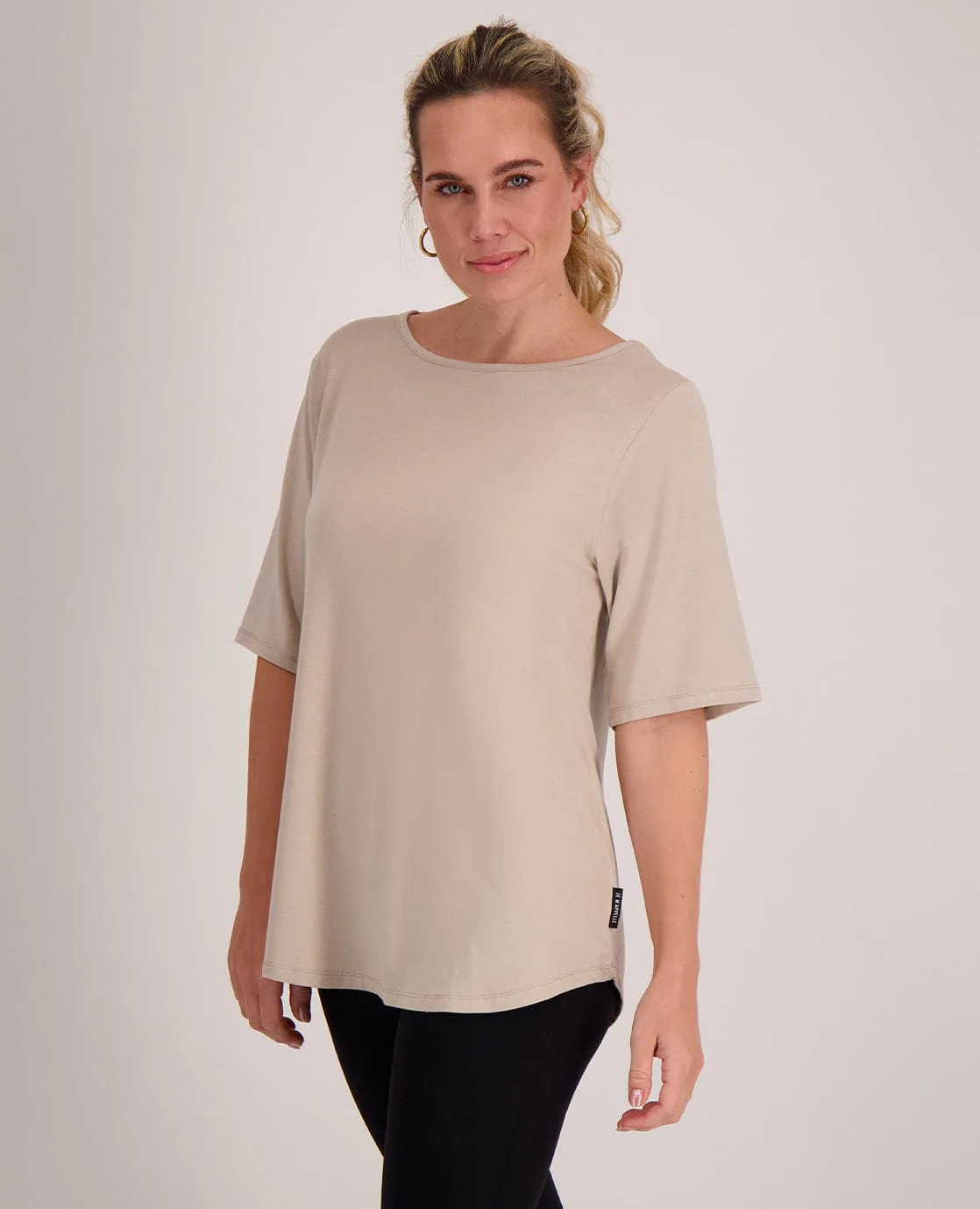 Tee Loose | Dark Greige - Image 2