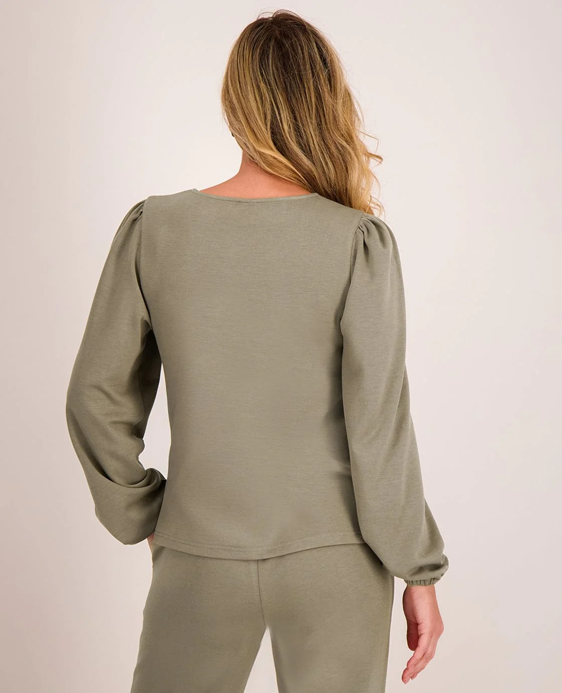 Top Chloé | Olive Melange - Image 6