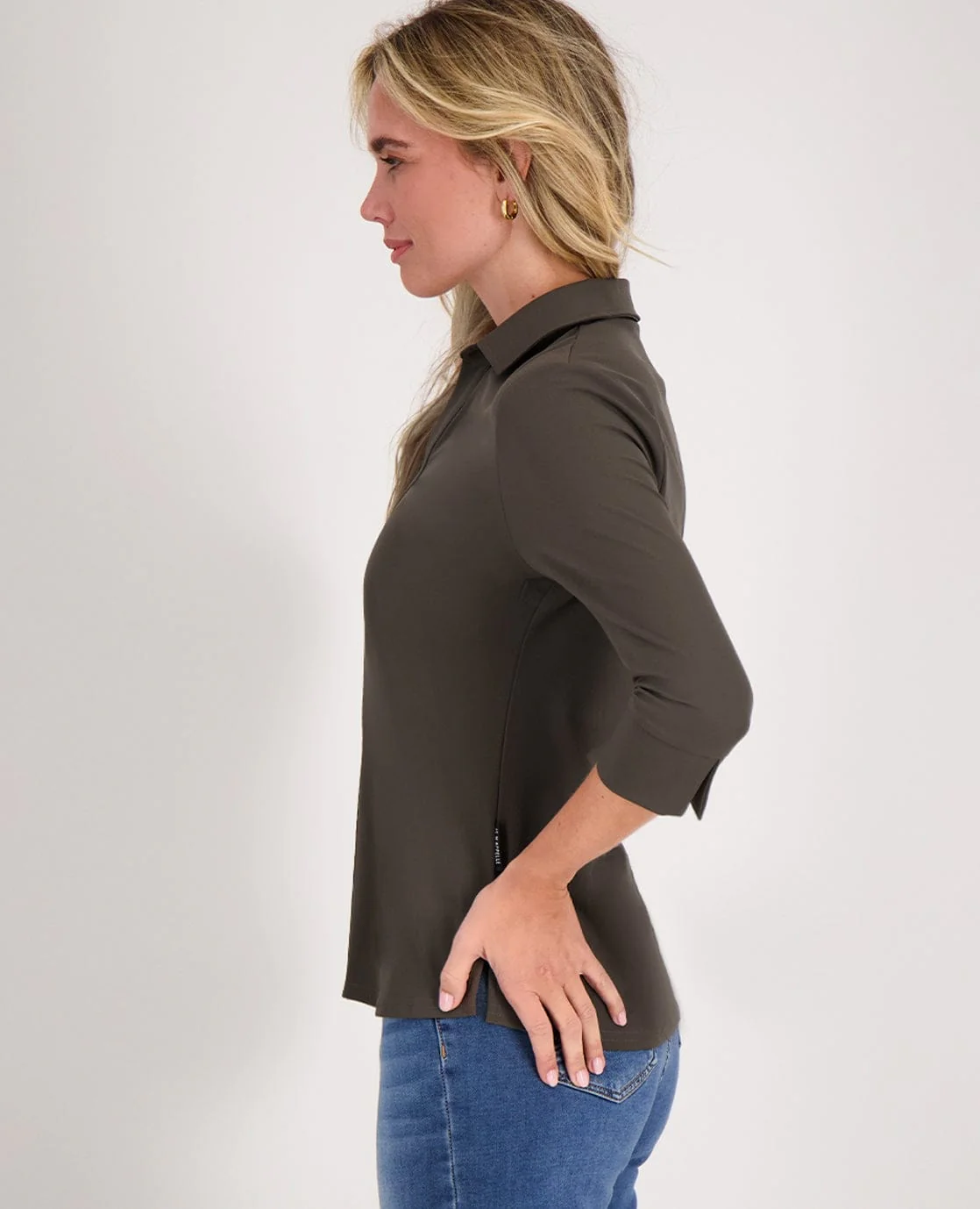 Top Collar Travel | Dark Taupe - Image 2