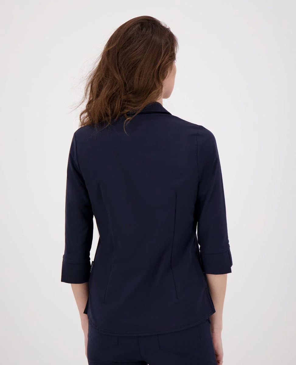 Top Collar Travel | Donkerblauw - Image 3