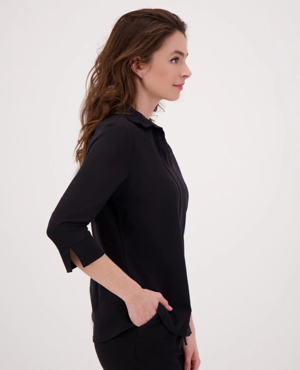 Top Collar Travel | Zwart - Image 4