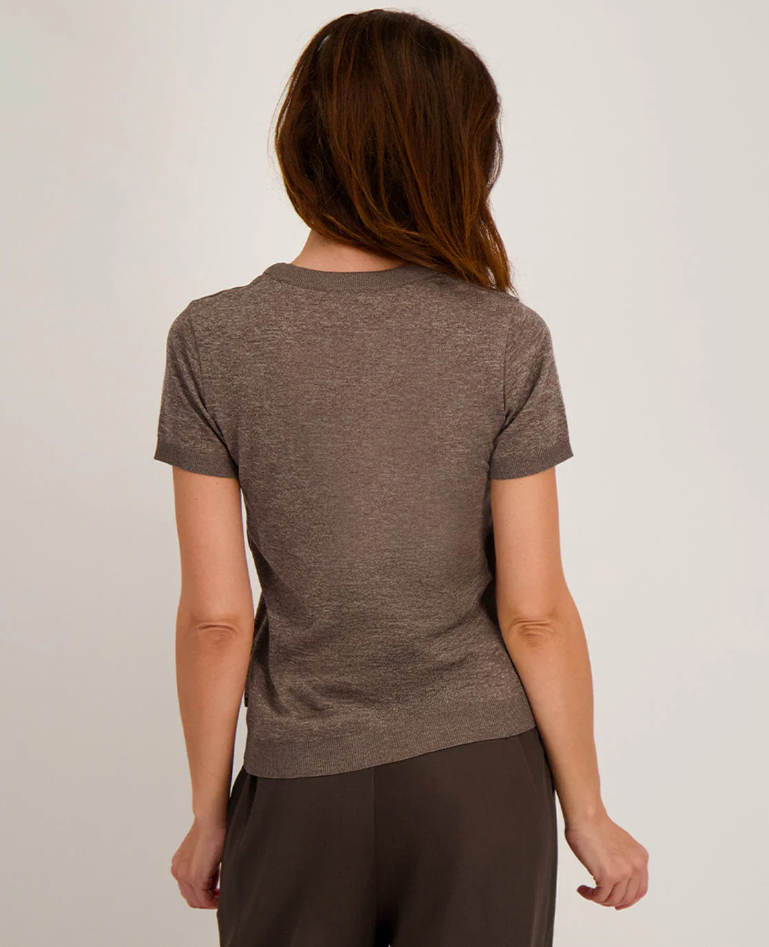 Top Esmay | Taupe Melange - Image 3