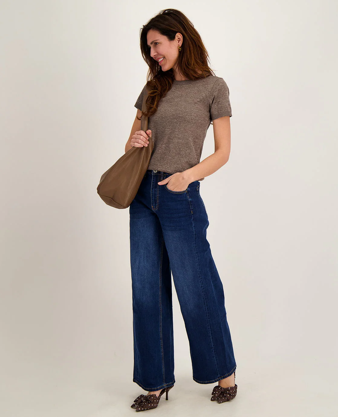 Top Esmay | Taupe Melange - Image 5