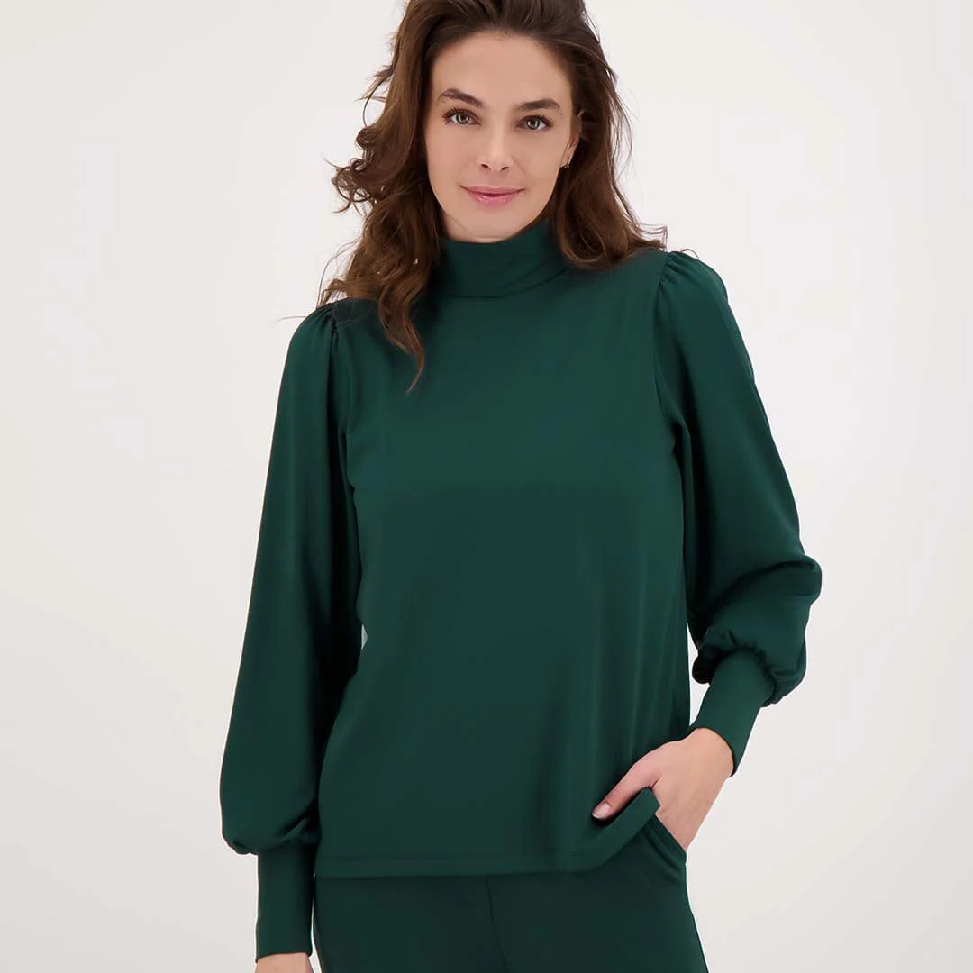 Top Joy Travel Brushed | Bottle Green - Image 4