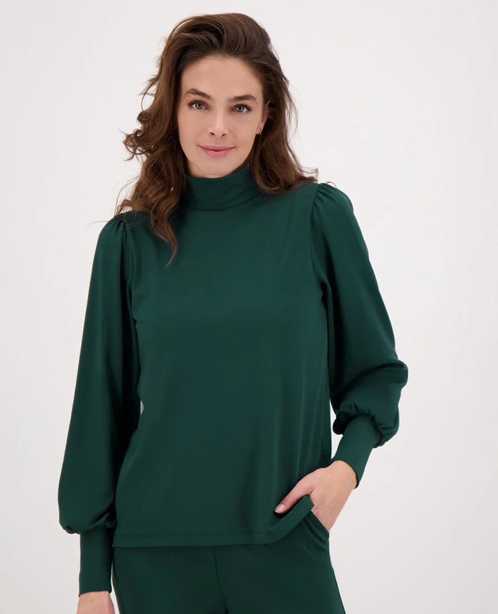 Top Joy Travel Brushed | Bottle Green - Image 5