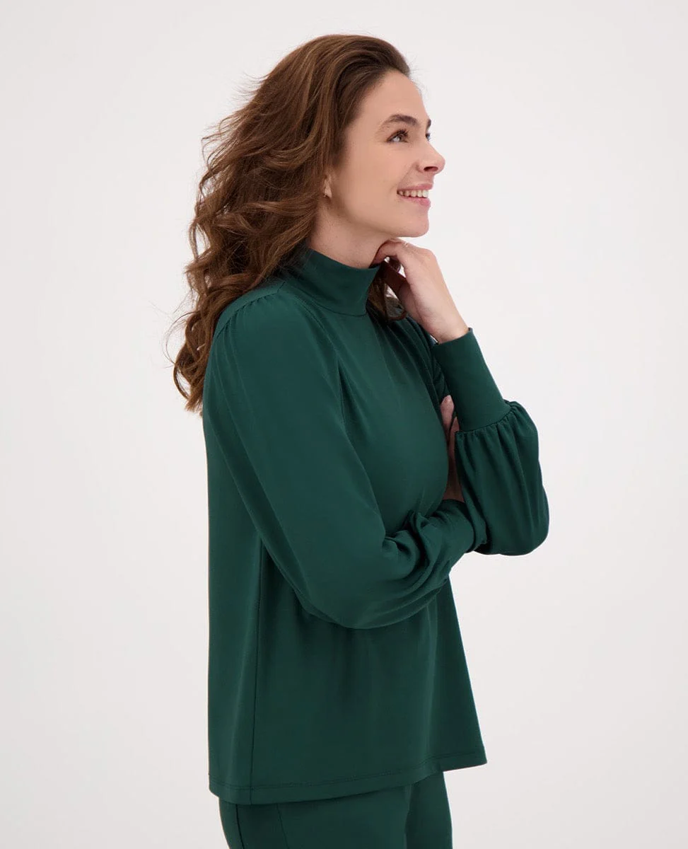 Top Joy Travel Brushed | Bottle Green - Image 8