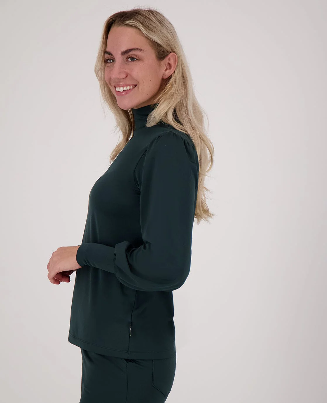 Top Joy Travel Brushed | Peacock Green - Image 3
