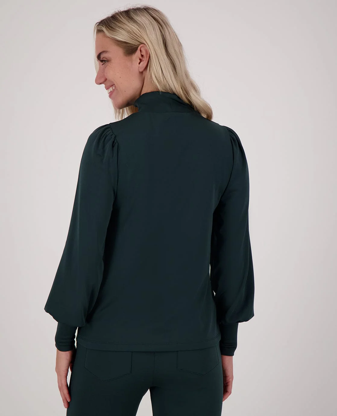 Top Joy Travel Brushed | Peacock Green - Image 4