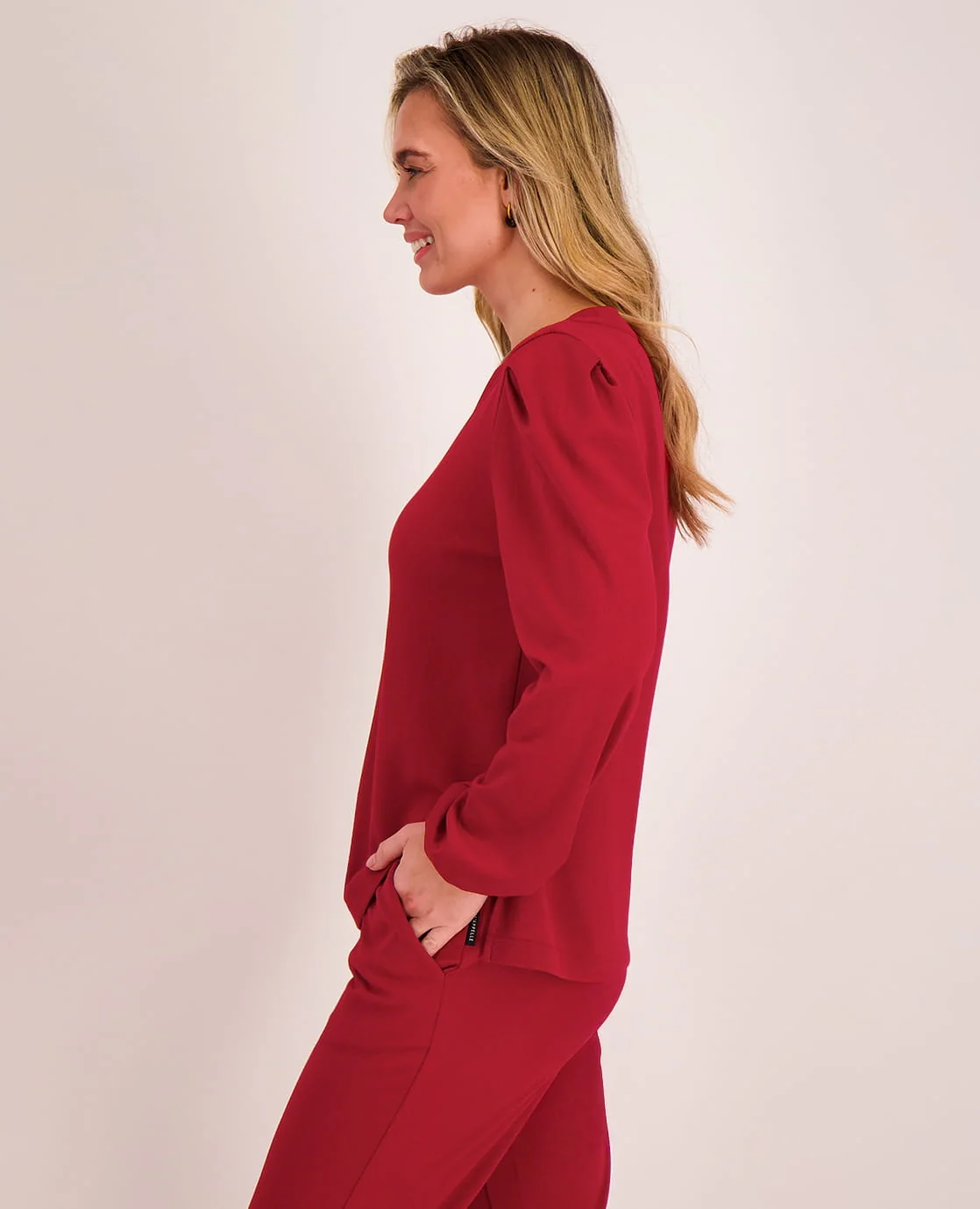 Top Lily | Red Melange - Image 5