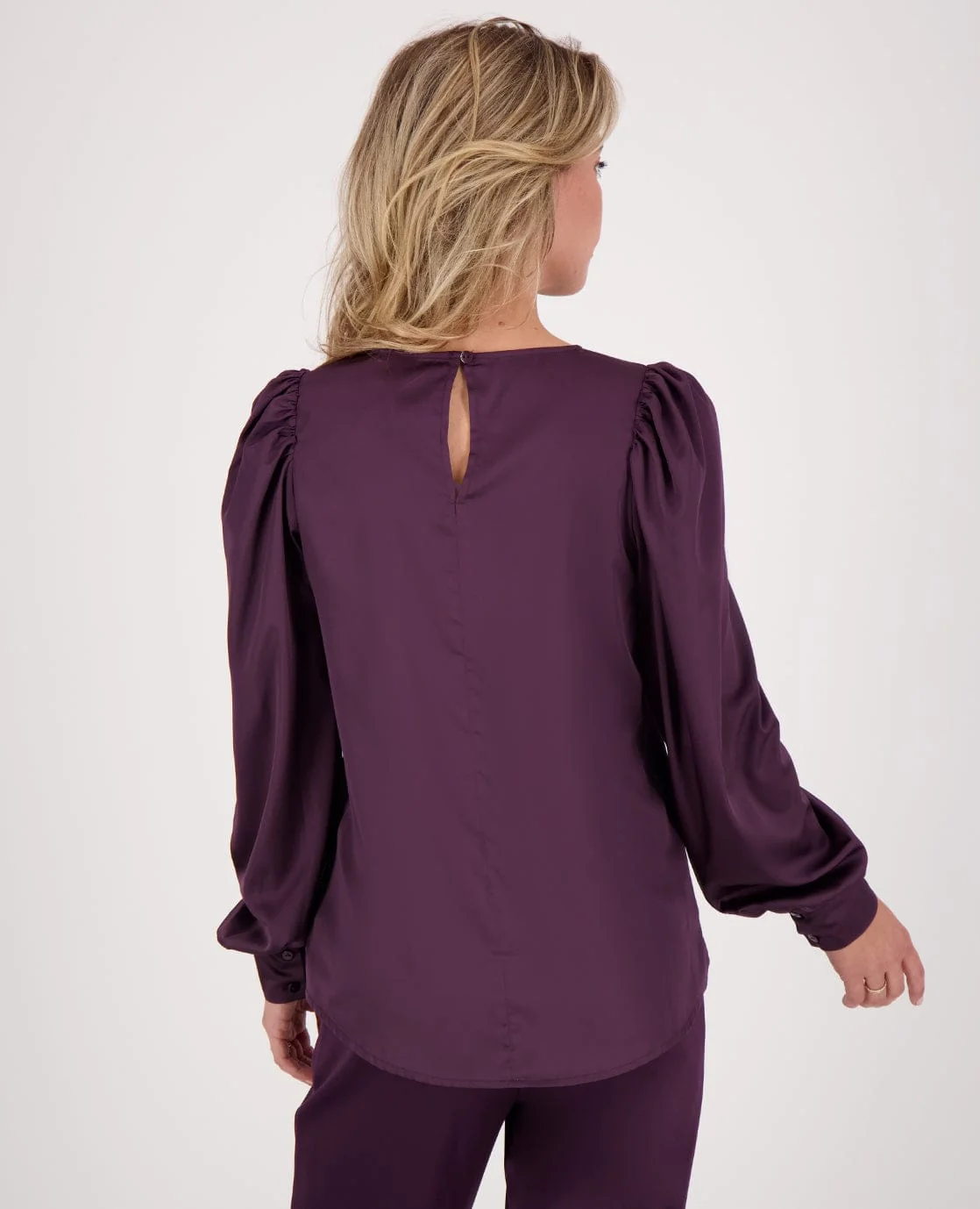 Top Madeleine Satin | Perfect Purple - Image 6