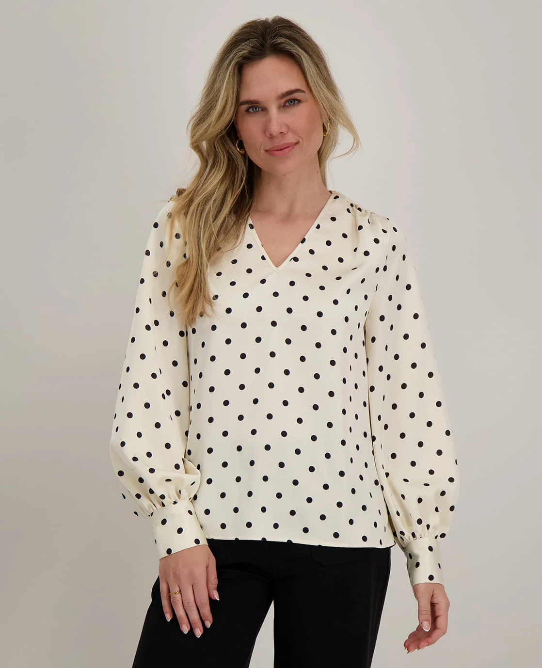 Top Milou | Porselein Wit / Zwart - Image 5