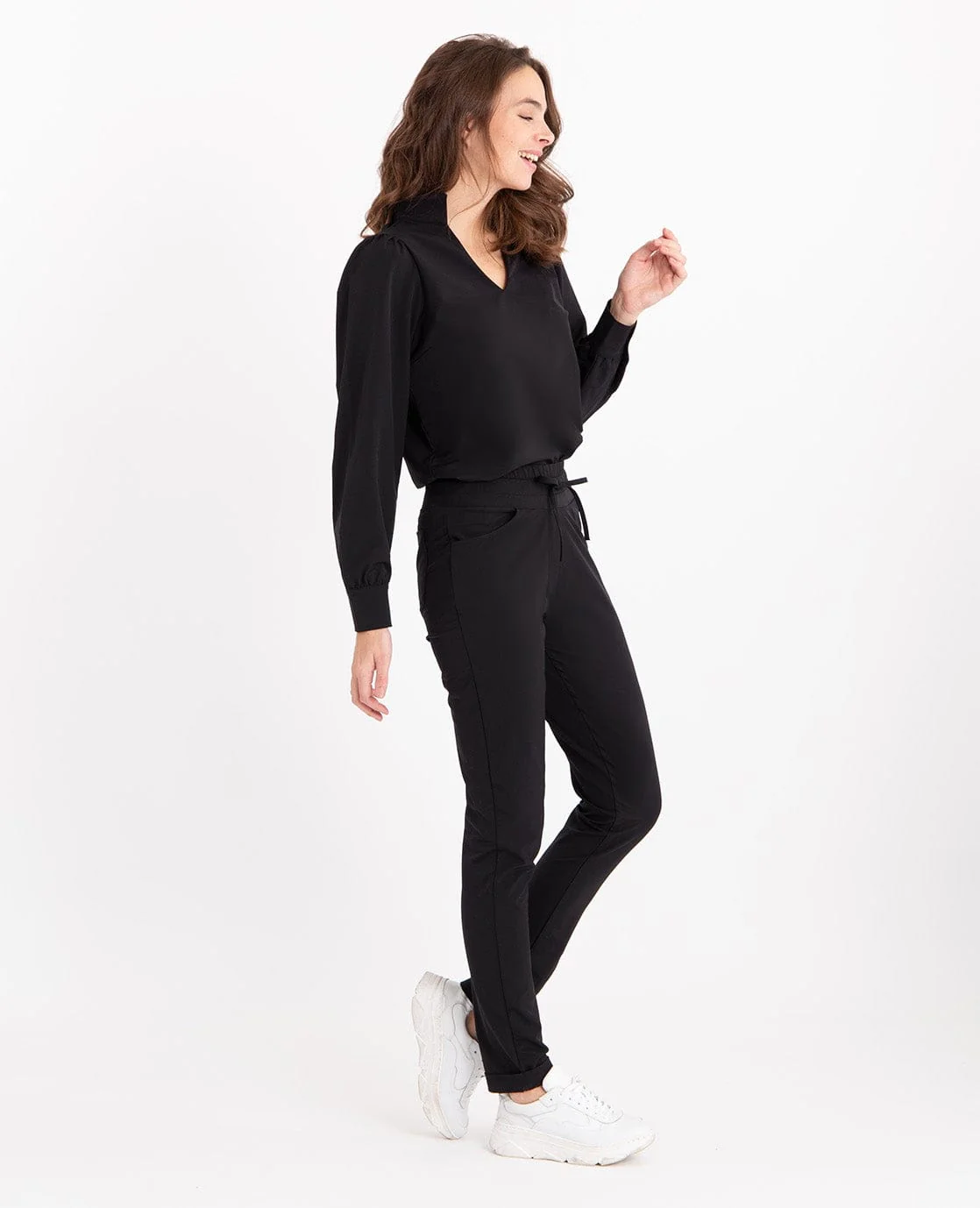 Top Nadine Travel | Zwart - Image 3