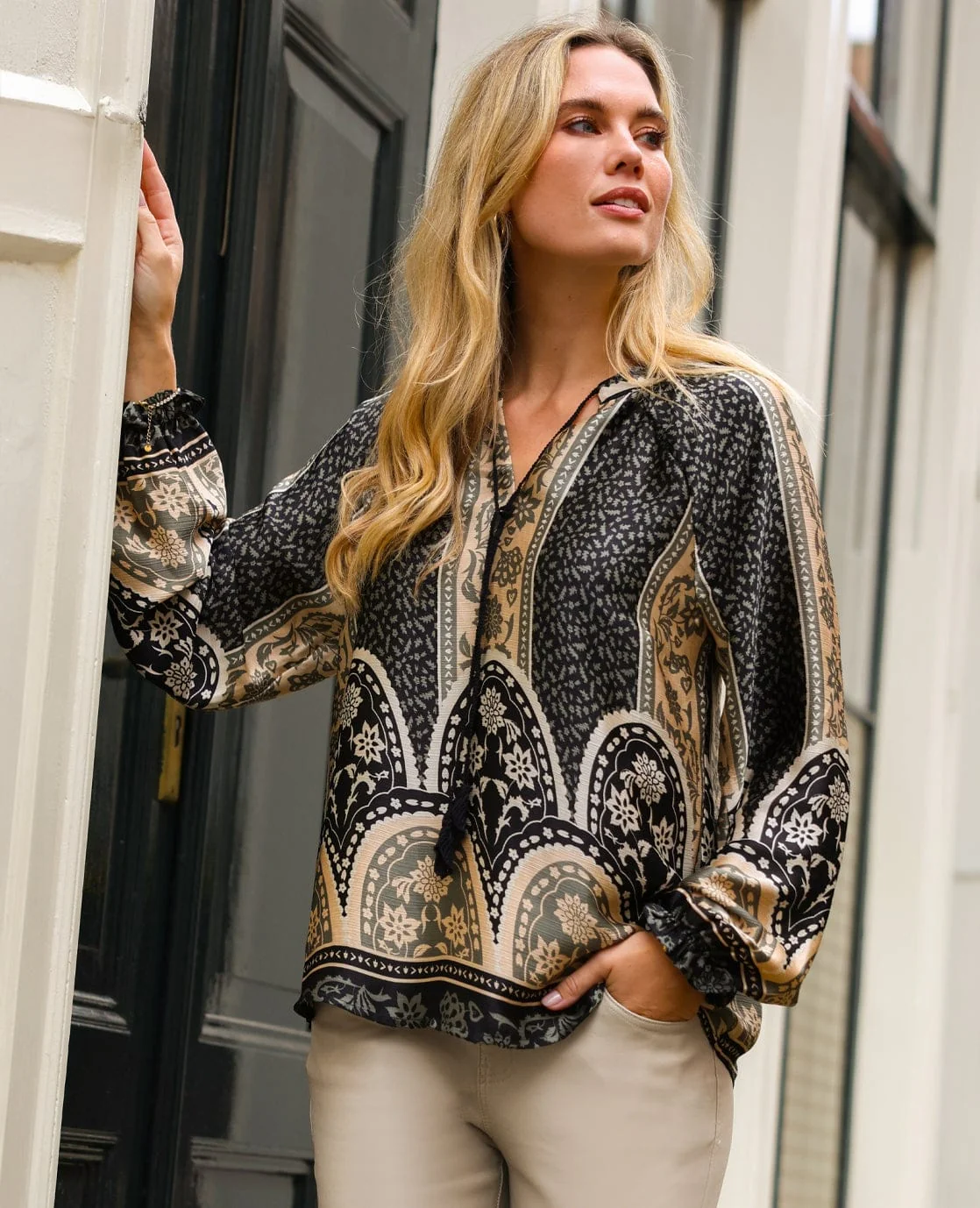 Top Raya | Multicolor / Zwart - Image 9