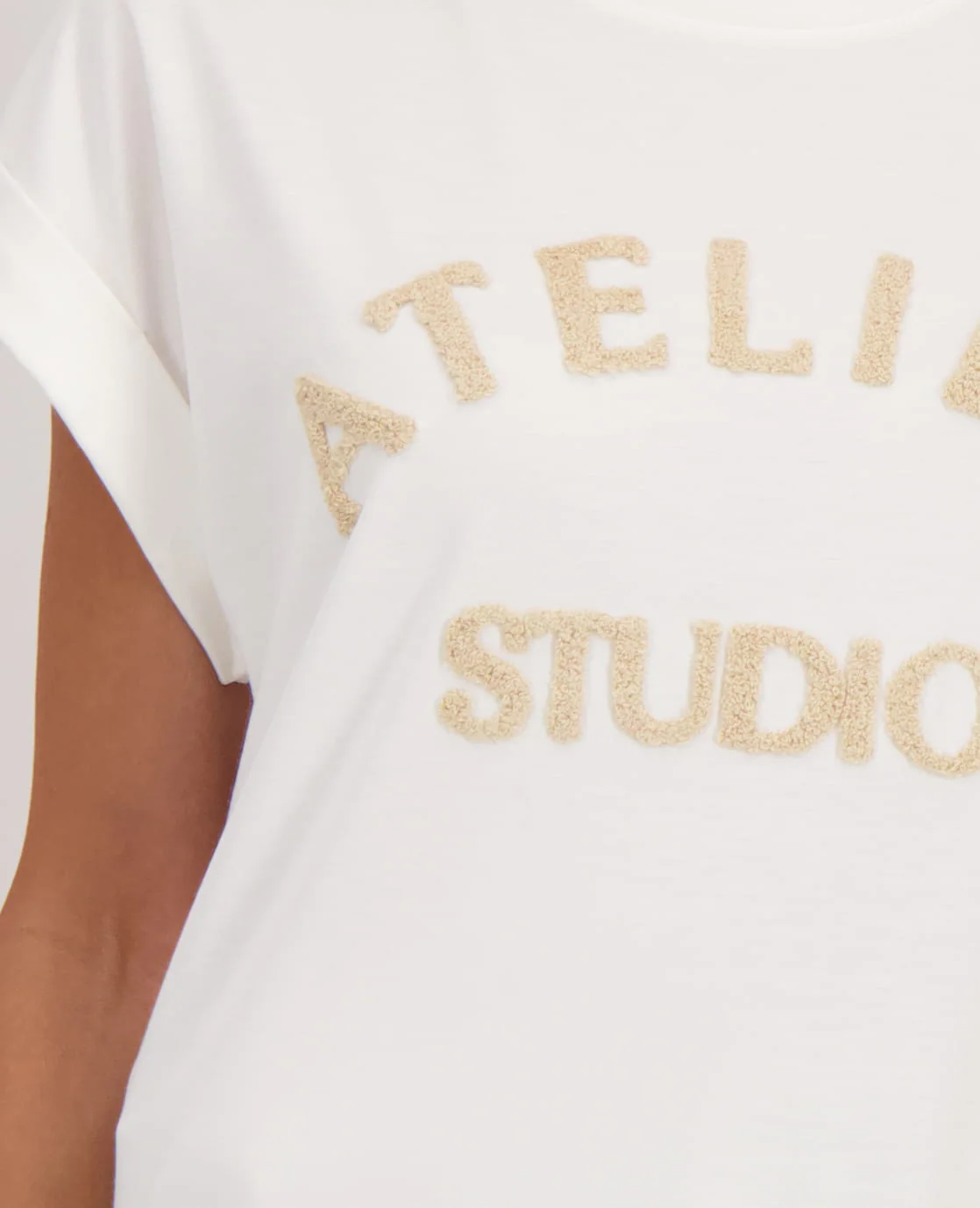 Top Romy | Wit/Beige - Image 3